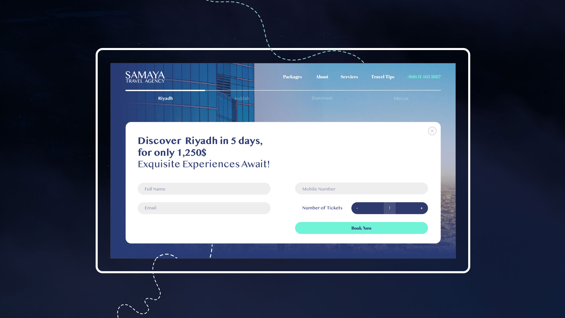 samaya travel ux ui metanest