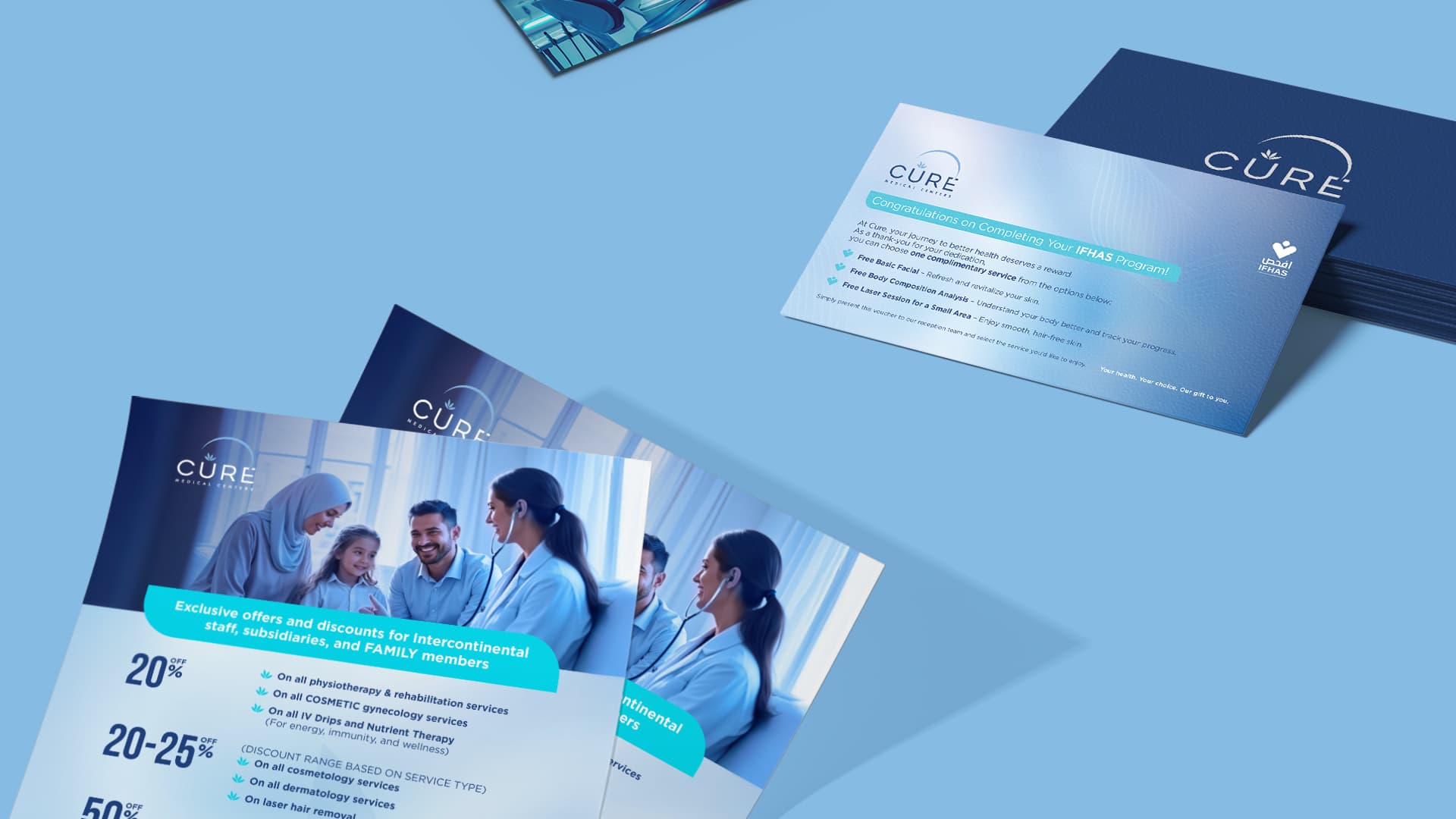 cure medical center abu dhabi uae metanest agency