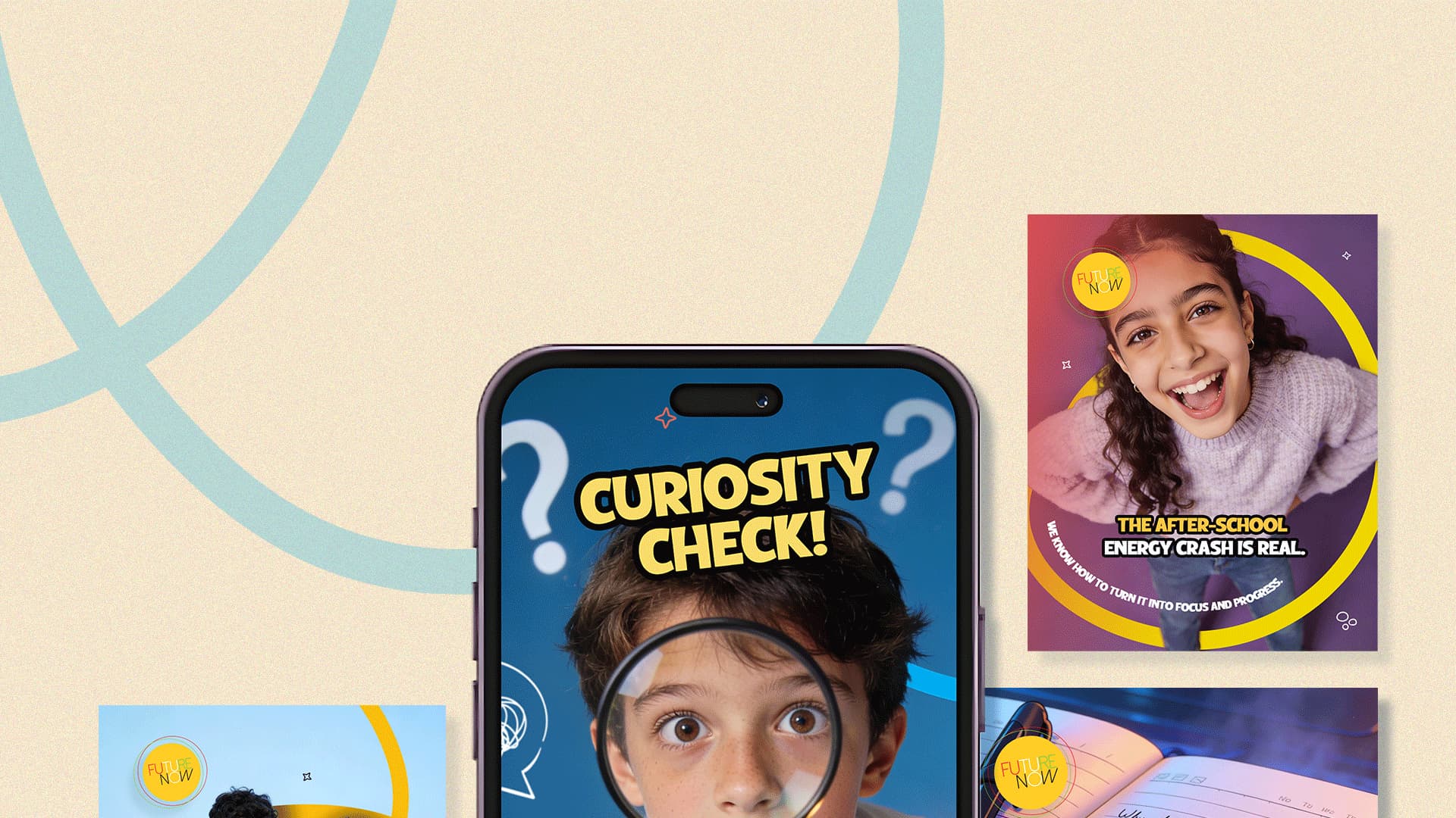 future now after school metanest agency social media design ideas creative