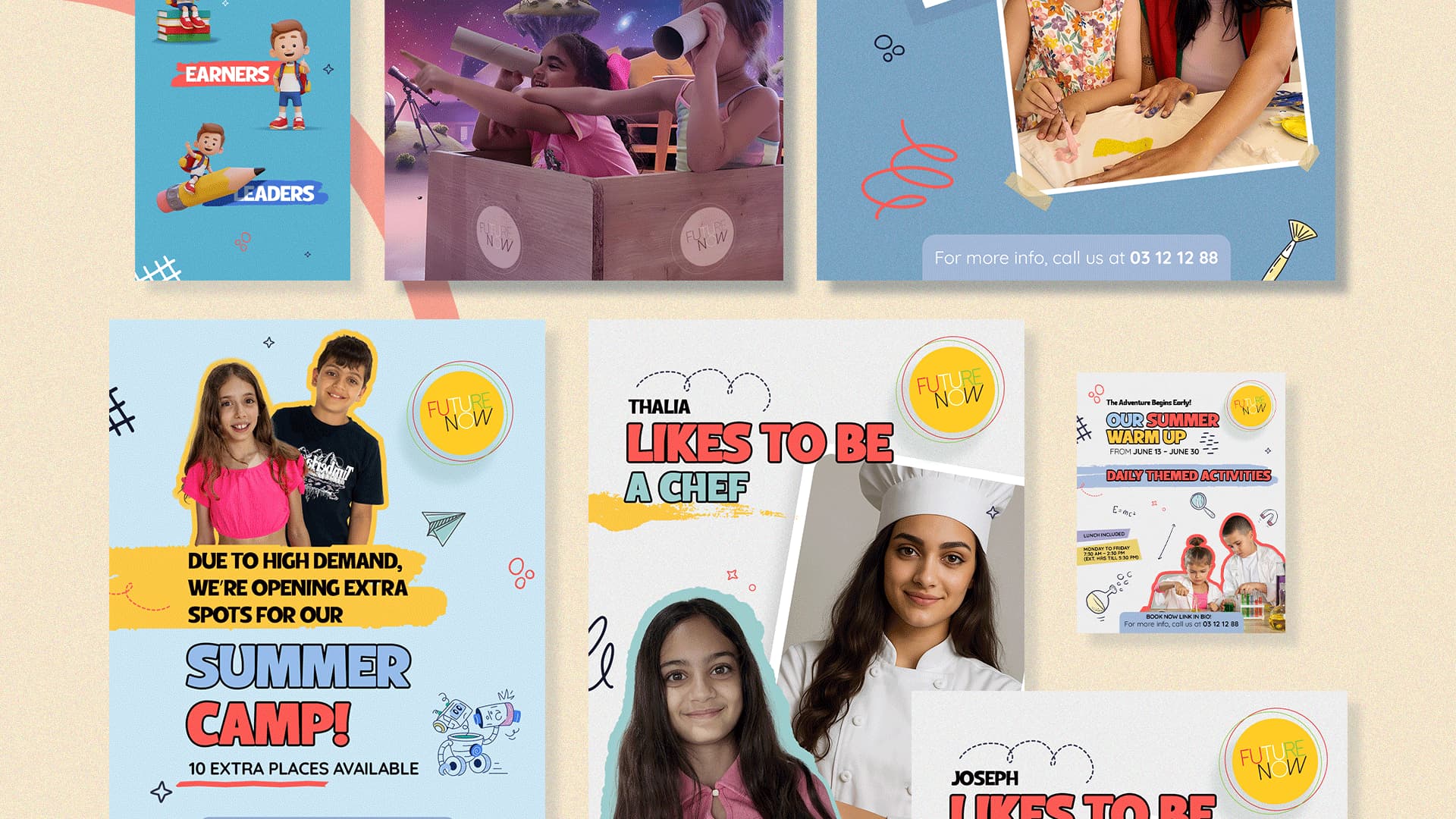 future now after school metanest agency social media design ideas creative