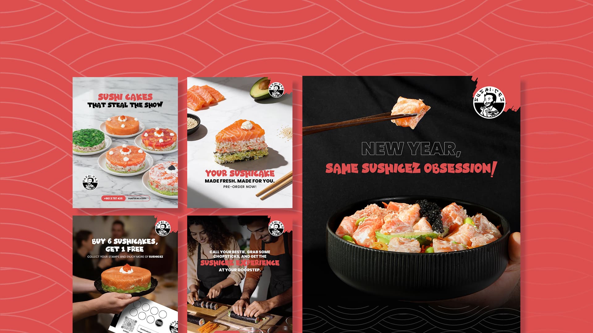 By leading social media and marketing for Sushicez, MetaNest Agency increased sales by 10% across all services, strengthening brand visibility and customer engagement.