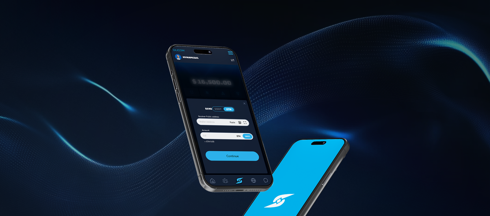 cyrpto web3 ux/ui metanest agency web mobile app design Dlicom